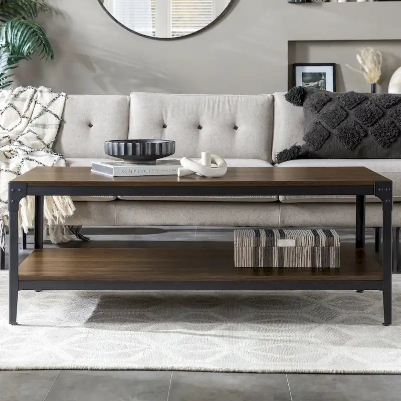 Middlebrook Witten 46-inch Angle Iron Coffee Table