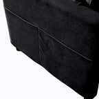 2-Piece 75.59 Chenille Cloud Loveseat Sofa Set with Deep Seat and 4 Pillows