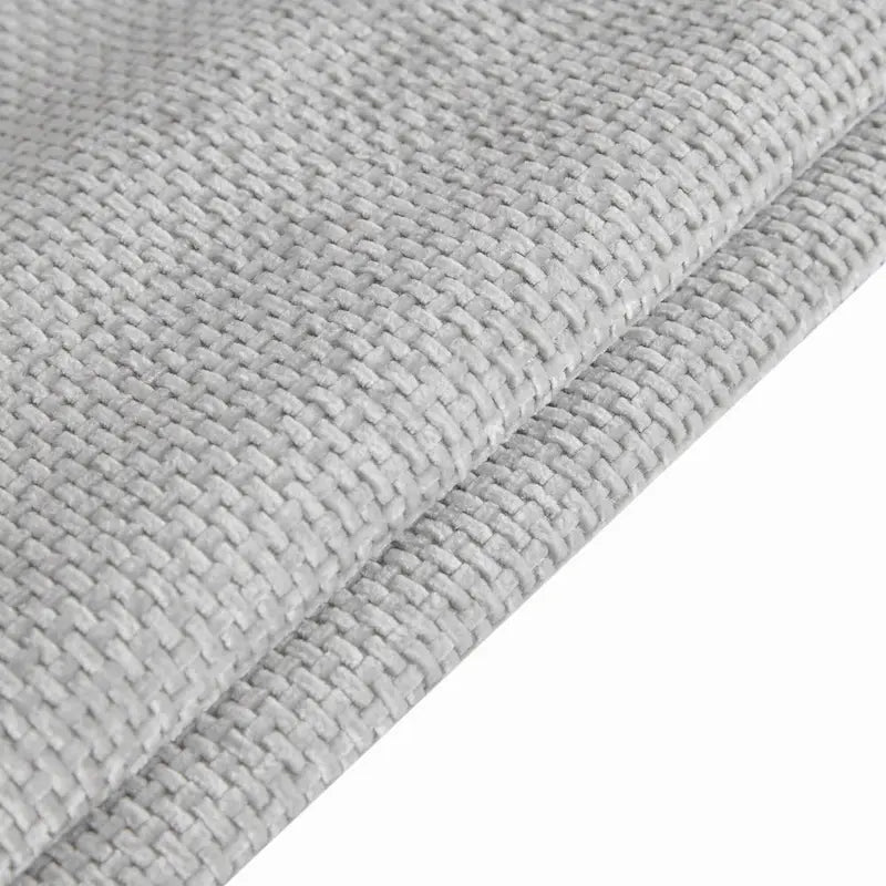 119 Chenille L-Shaped Sectional Sofa with Chaise Lounge and 2 Pillows