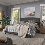 Fontana Adjustable Diamond-tufted Arched Back Bed by iNSPIRE Q Classic