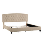 Fontana Adjustable Diamond-tufted Arched Back Bed by iNSPIRE Q Classic