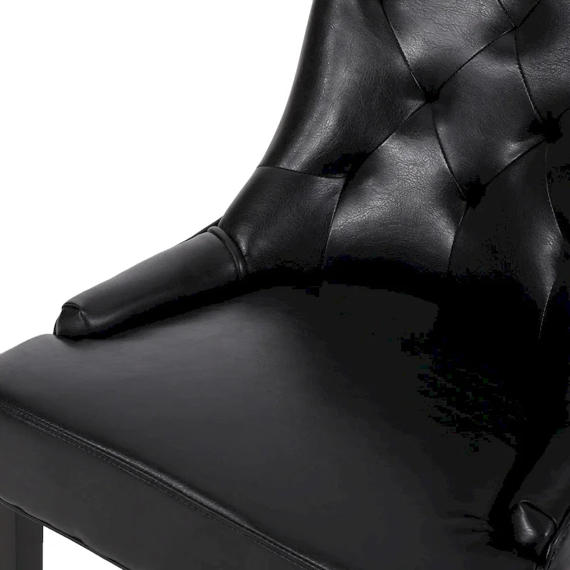 Cheney Tufted Dining Chairs (Set of 4) by Christopher Knight Home