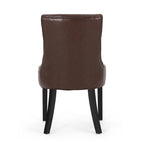 Cheney Tufted Dining Chairs (Set of 4) by Christopher Knight Home