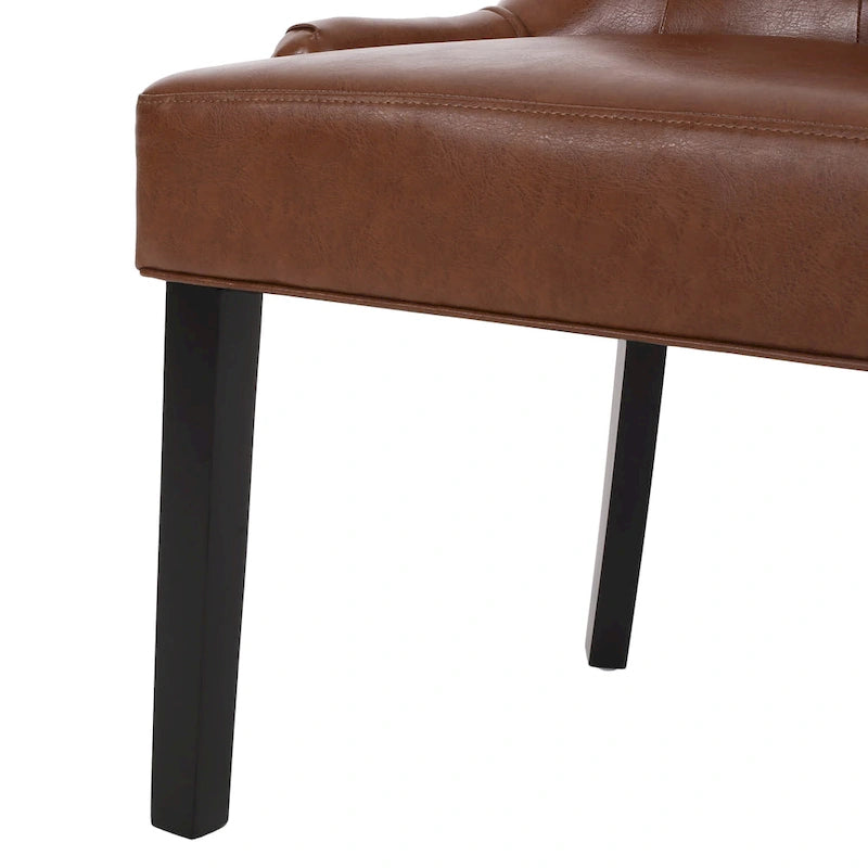 Cheney Tufted Dining Chairs (Set of 4) by Christopher Knight Home