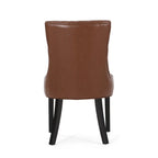 Cheney Tufted Dining Chairs (Set of 4) by Christopher Knight Home