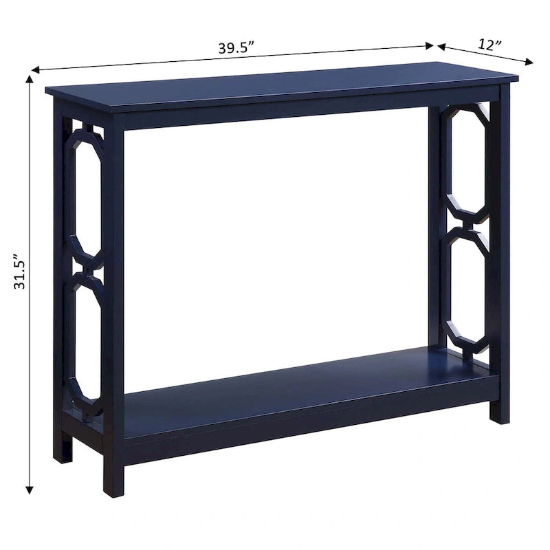 Convenience Concepts Omega Console Table with Shelf