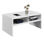 Convenience Concepts Northfield Admiral Deluxe Coffee Table with Shelves