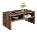 Convenience Concepts Northfield Admiral Deluxe Coffee Table with Shelves