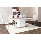 Mdf Dining Table With Storage - Photo 10