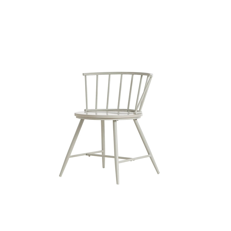 Truman Low Back Metal and Wood Spindle Dining Chair (Set of 2) by iNSPIRE Q Modern