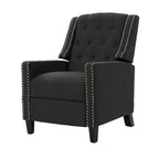 Izidro Tufted Fabric Recliner by Christopher Knight Home