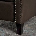 Izidro Tufted Fabric Recliner by Christopher Knight Home