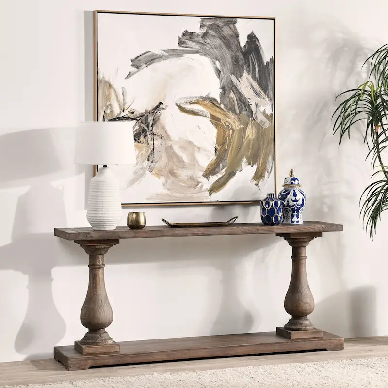 Carolina Reclaimed Wood Console Table by Kosas Home