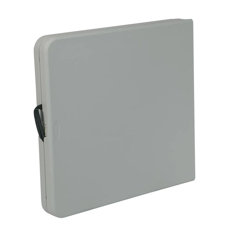 5' Resin Multi Purpose Center Fold Table with Wheels