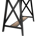 Industrial Weathered Oak 47-inch Wide Wood Top Counter Height Table by Furniture of America