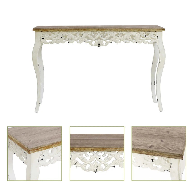 The Curated Nomad Anin Victorian Console and Entry Table