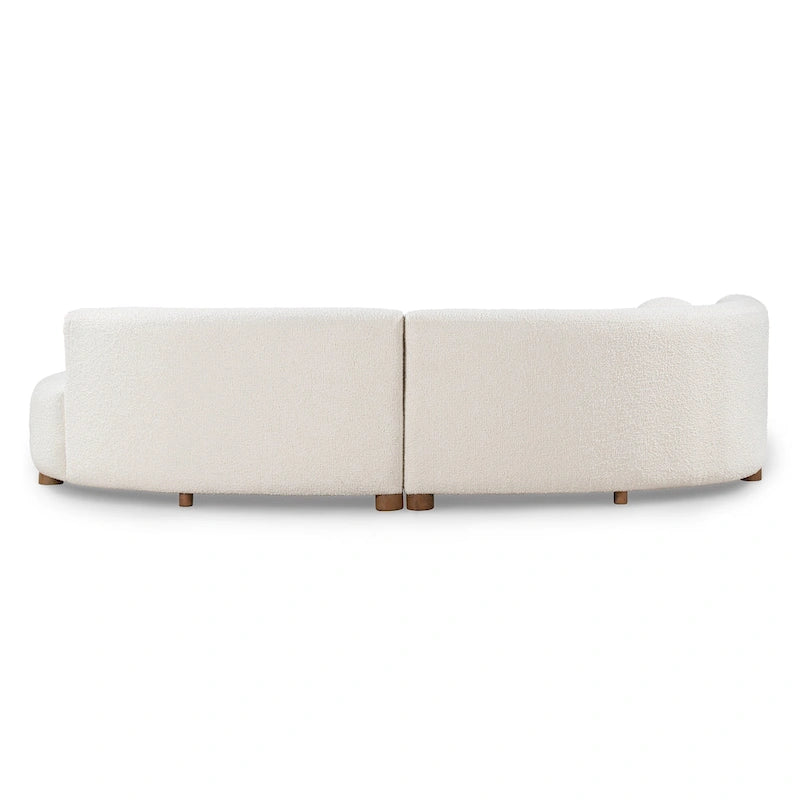Classic Home Octavia Sectional in Ivory