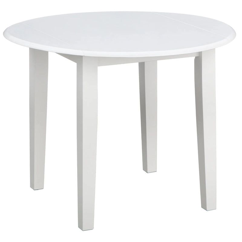 Simple Living Rollo Solid Wood Drop Leaf Dining Table