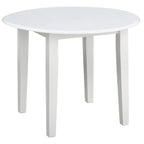 Simple Living Rollo Solid Wood Drop Leaf Dining Table