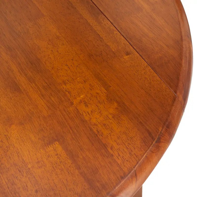 Simple Living Rollo Solid Wood Drop Leaf Dining Table