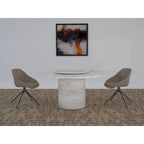 60 Marble Dining Table - option for Lazy Susan available