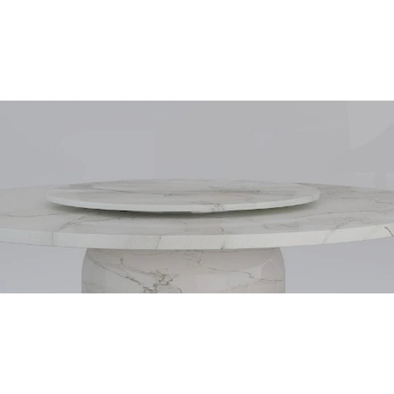 60 Marble Dining Table - option for Lazy Susan available