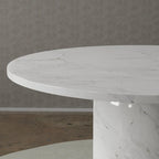 60 Marble Dining Table - option for Lazy Susan available