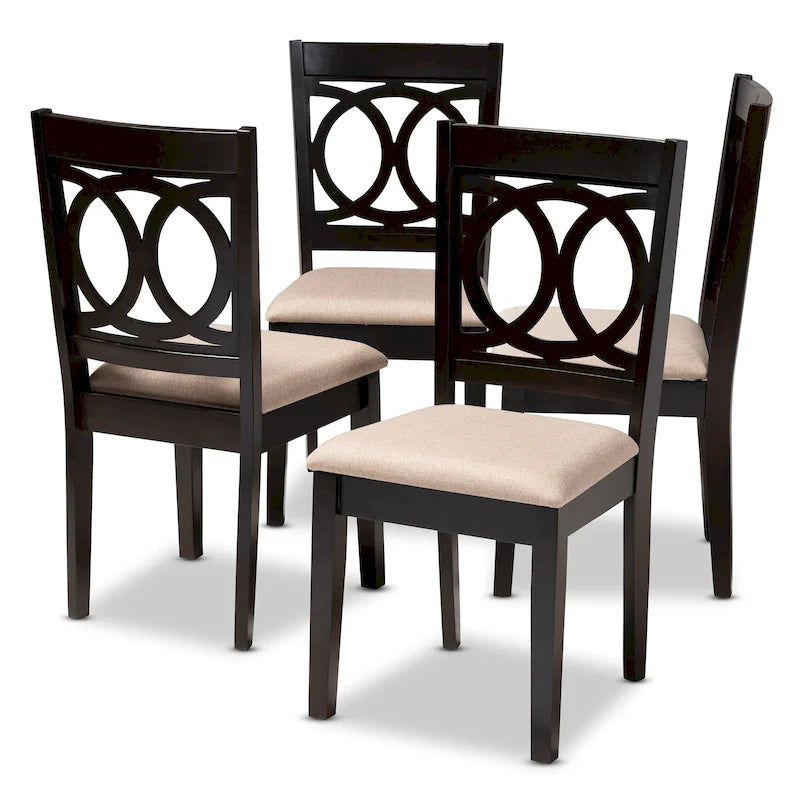 Modern and Contemporary Dining Chair 4-Piece Set