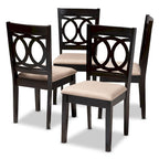 Modern and Contemporary Dining Chair 4-Piece Set
