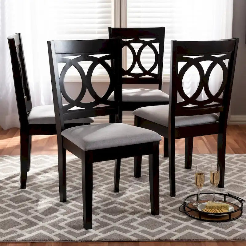 Modern and Contemporary Dining Chair 4-Piece Set