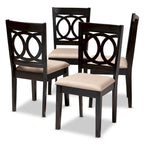 Modern and Contemporary Dining Chair 4-Piece Set