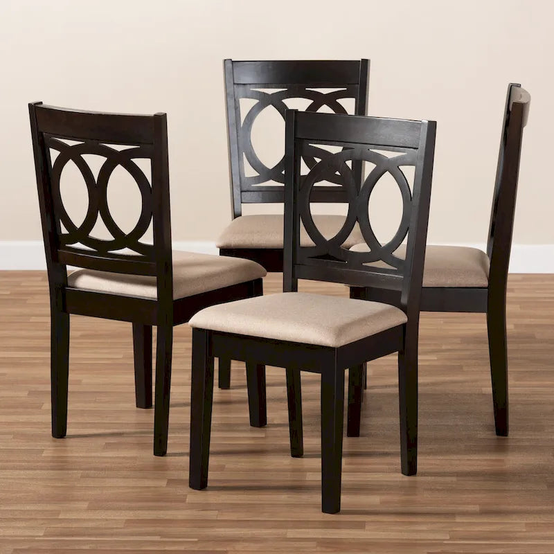Modern and Contemporary Dining Chair 4-Piece Set
