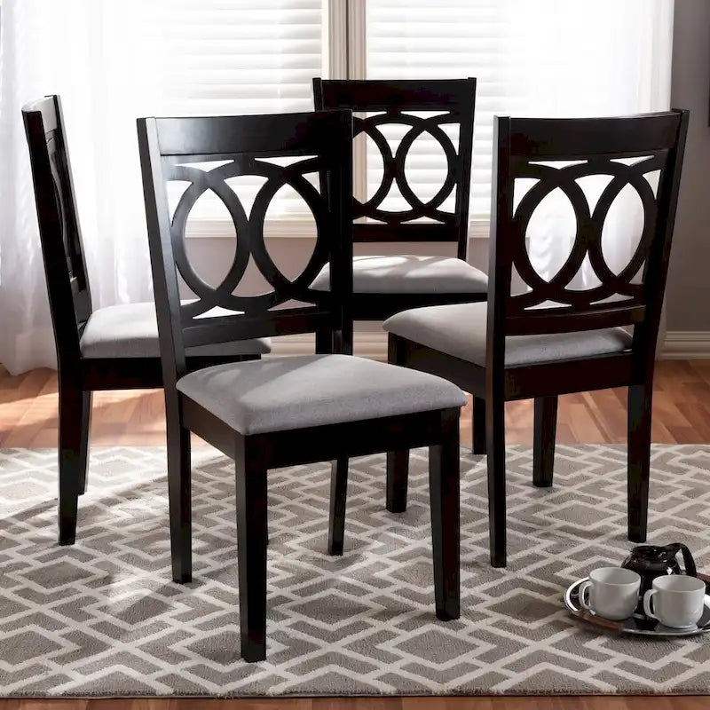 Modern and Contemporary Dining Chair 4-Piece Set