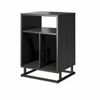 The Novogratz Regal Turntable Stand / End Table