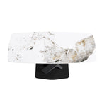 71 Modern Artificial Marble Dining Table with Carbon Steel Base