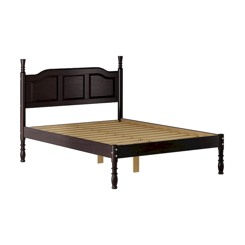 100% Solid Wood Kyle Platform Bed by Palace Imports