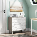 2-Drawer Lateral File Cabinet, Filing Cabinet for Home Office