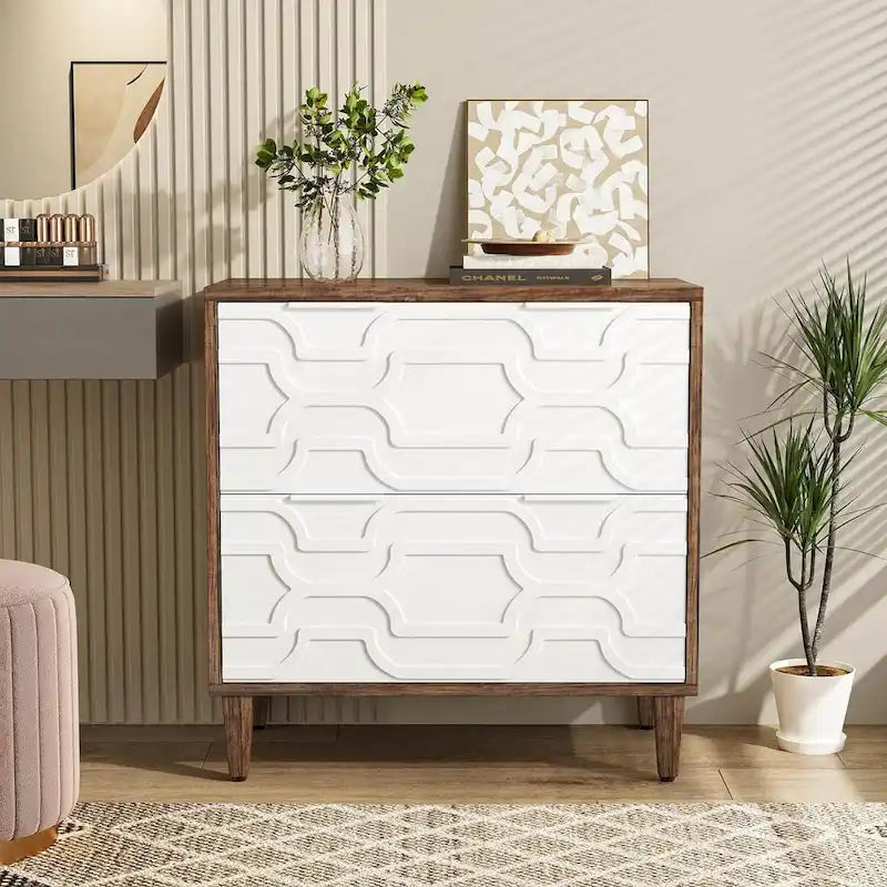 2-Drawer Lateral File Cabinet, Filing Cabinet for Home Office