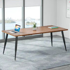 6FT Large Modern Conference Table for Meeting Room - N/A
