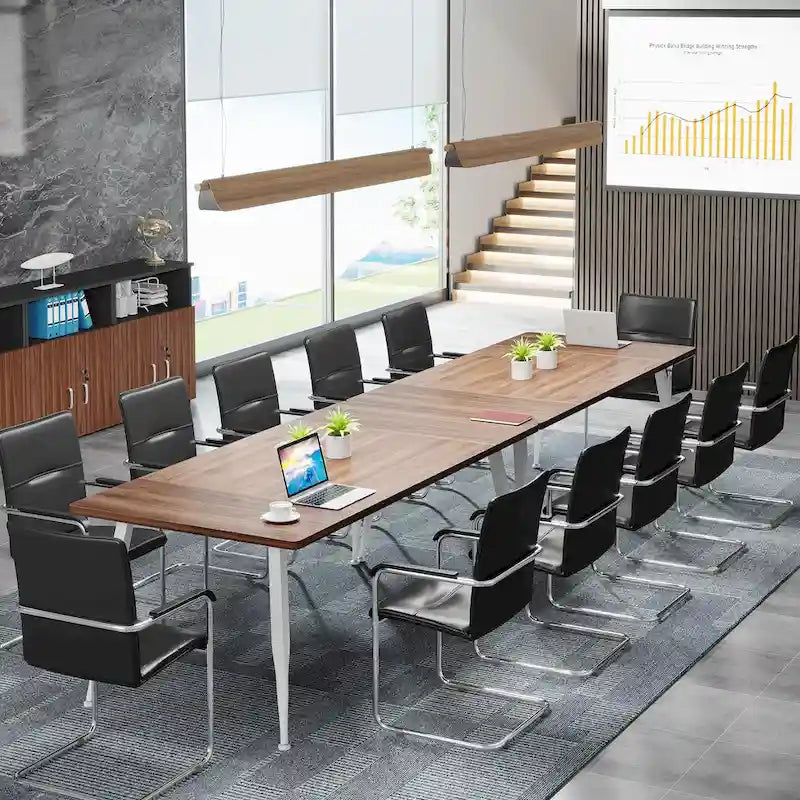6FT Large Modern Conference Table for Meeting Room - N/A