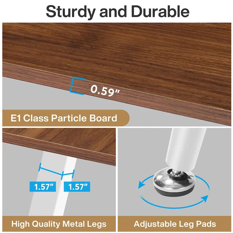6FT Large Modern Conference Table for Meeting Room - N/A