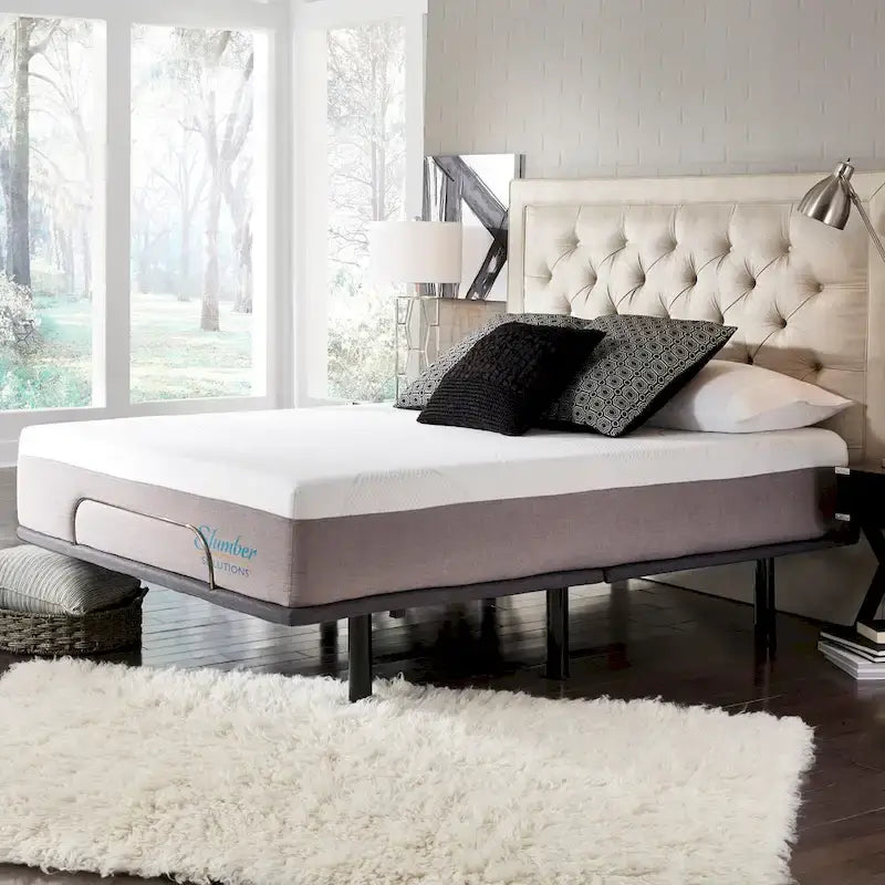 12 - Mattress Adjustable Set - Queen, Plush - Photo 3