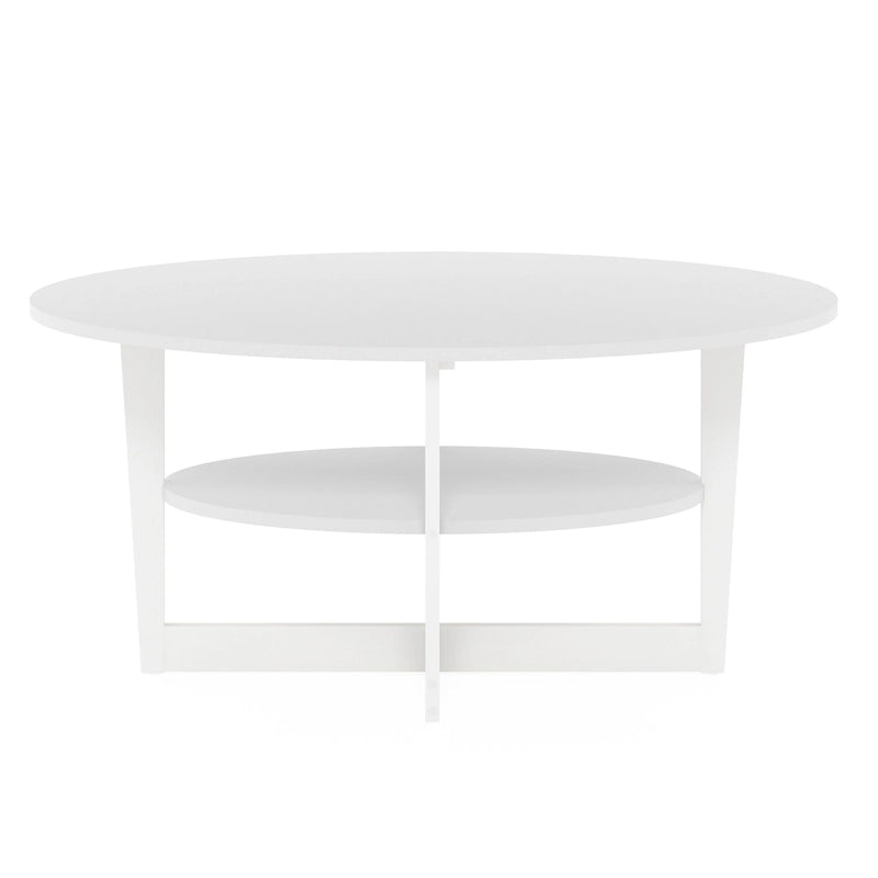 Furinno JAYA Oval Coffee Table