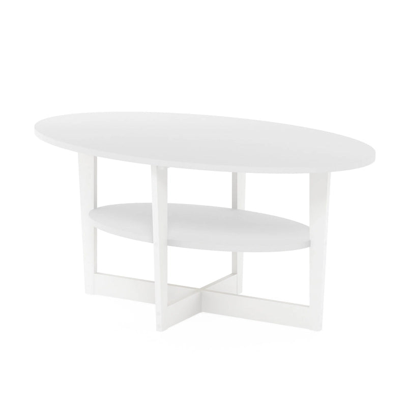 Furinno JAYA Oval Coffee Table