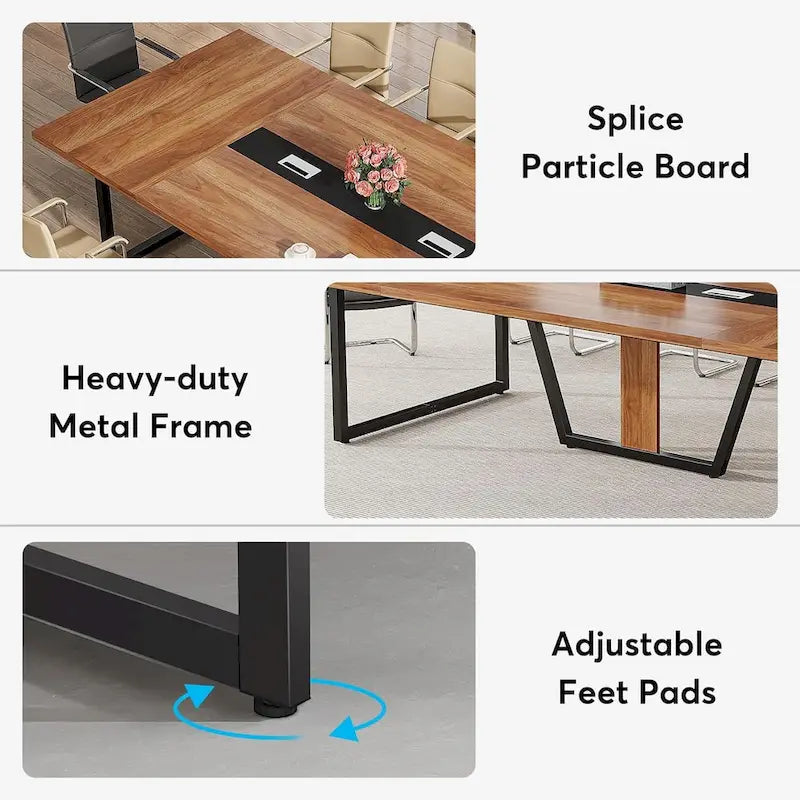 8FT Conference Table for 10 People