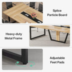 8FT Conference Table for 10 People