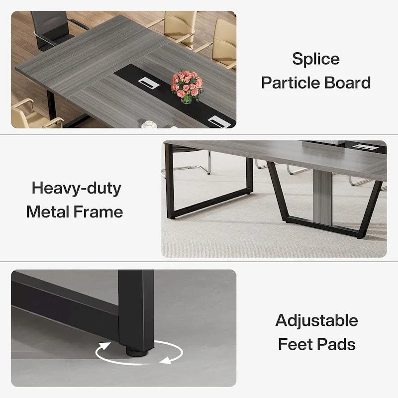 8FT Conference Table for 10 People