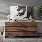 2 in 1 Modern Sideboard with 6 Drawers