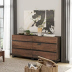 2 in 1 Modern Sideboard with 6 Drawers