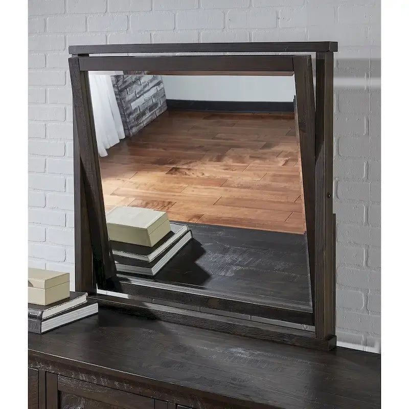 Particle Board Simply Solid Sharla Solid Wood 5 - Piece Storage Bedroom Collection - Photo 4